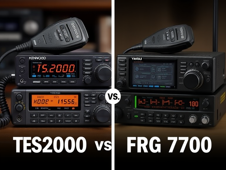 kenwood ts2000 vs yaesu frg 7700