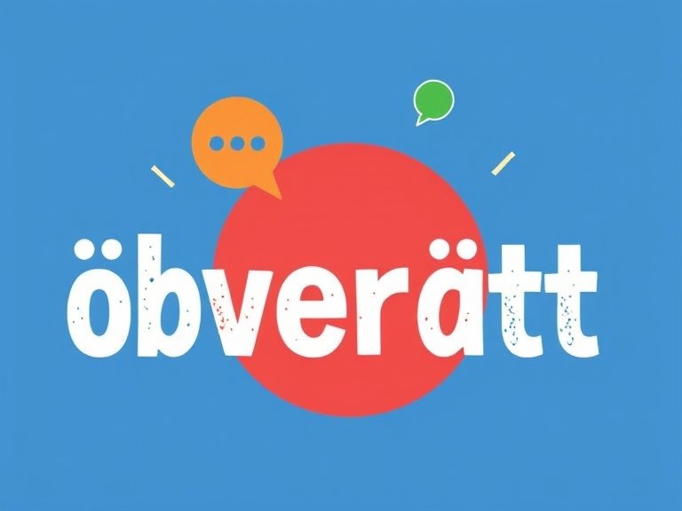 öbversätt