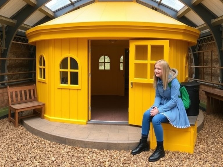 yellow roundhouse katie